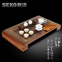 新功 SEKO 紫砂功夫茶具套裝·江南水鄉電水瓶 品茗雅韻與現代便利的完美融合