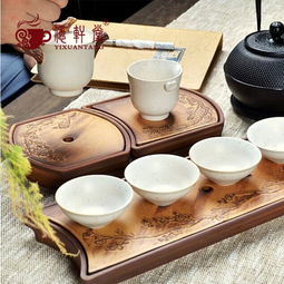 臺灣復古工藝茶具，匠心點亮茶韻生活——日式手工紫砂粗陶茶具套裝賞析